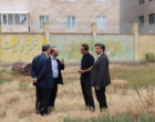 بازدید رئیس دانشگاه فرهنگیان استان اردبیل از پروژه سالن ورزشی دانشکده زبان و ادبیات