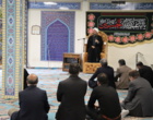 برگزاری مراسم زیارت عاشورا در دانشگاه فرهنگیان استان اردبیل