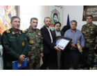 برگزاری یادواره شهدا و تجلیل از خانواده برادران شهید  صوابی در شهرستان نیر