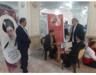 برپایی میز خدمت دانشگاه فرهنگیان استان اردبیل در حاشیه نماز جمعه همزمان با هفته دولت