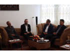 دیدار مدیرکل حراست دانشگاه فرهنگیان با خانواده شهید احمدی در اردبیل