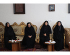 دیدار مدیرکل حراست دانشگاه فرهنگیان با خانواده شهید احمدی در اردبیل