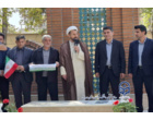 آیین اهتزاز پرچم جمهوری اسلامی ایران در دانشگاه فرهنگیان اردبیل؛ تجلی شکوه و اقتدار ملی در آغاز سال تحصیلی