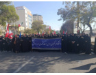 حضور پرشور و وحدت‌آفرین خانواده بزرگ دانشگاه فرهنگیان استان اردبیل در اجتماع عظیم  جان‌فدایان