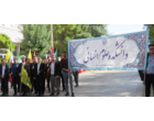 حضور دانشجومعلمان دانشکده علوم انسانی(نیر) در اجتماع «جانفدایان»