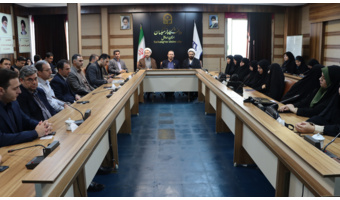 آیین تکریم و معارفه مسئولین بسیج دانشجویی دانشگاه فرهنگیان استان اردبیل برگزار شد.