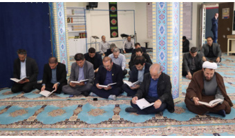 برگزاری مراسم گرامیداشت مقام والای رهبر شهید امت