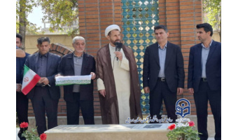 آیین اهتزاز پرچم جمهوری اسلامی ایران در دانشگاه فرهنگیان اردبیل؛ تجلی شکوه و اقتدار ملی در آغاز سال تحصیلی