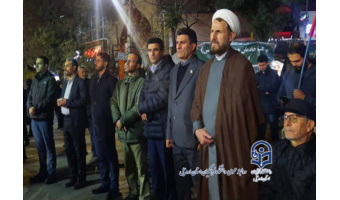 حضور اساتید، کارکنان و دانشجومعلمان دانشگاه فرهنگیان استان اردبیل در تجمعات حماسی و مردمی در میدان بیعت