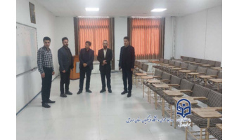 بازدید معاون امور دانشجو معلمان دانشگاه فرهنگیان کشور از پردیس‌های دانشگاه فرهنگیان استان اردبیل
