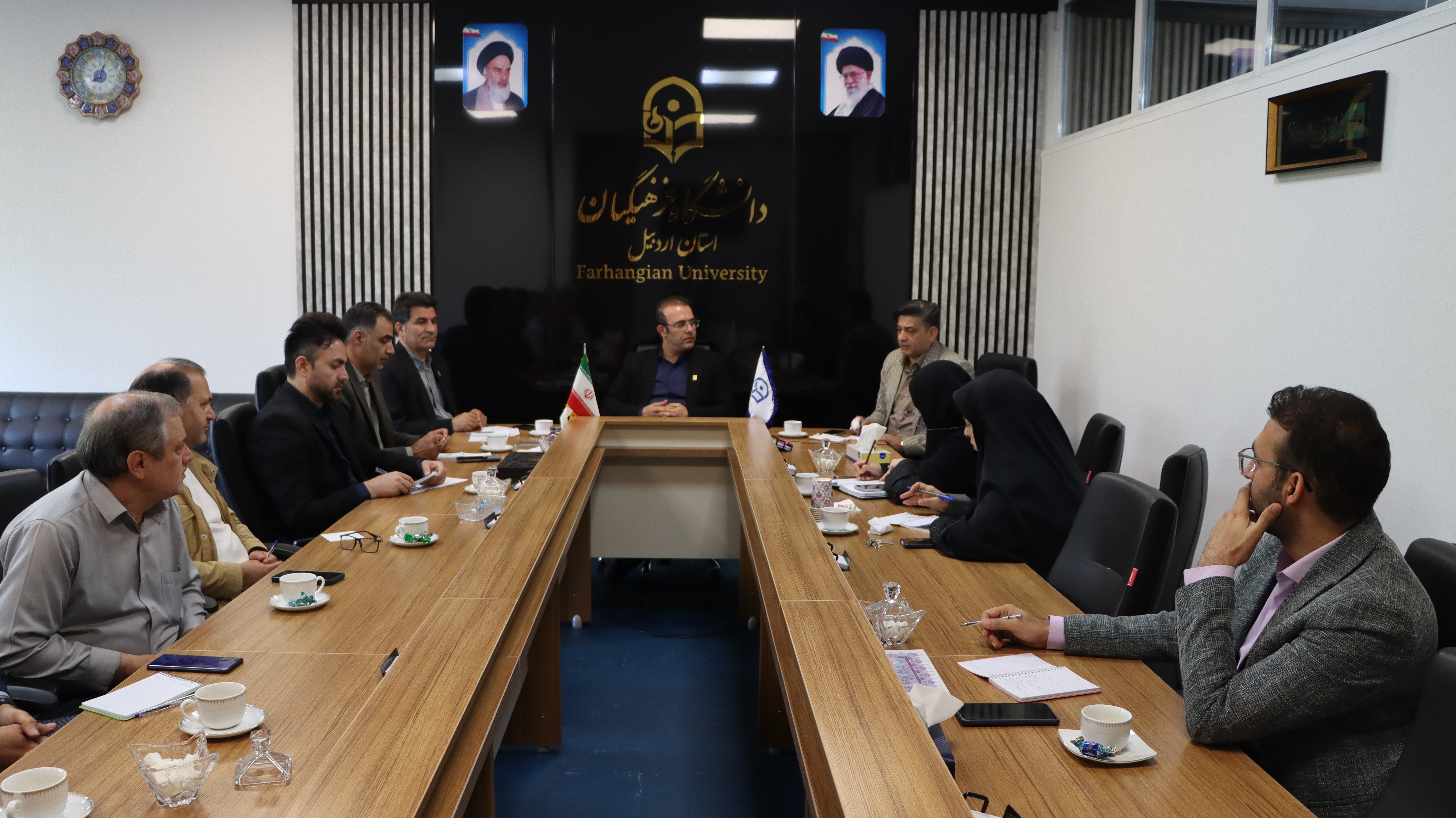 برگزاری جلسه کمیته استانی «فرصت مهر» در دانشگاه فرهنگیان استان اردبیل