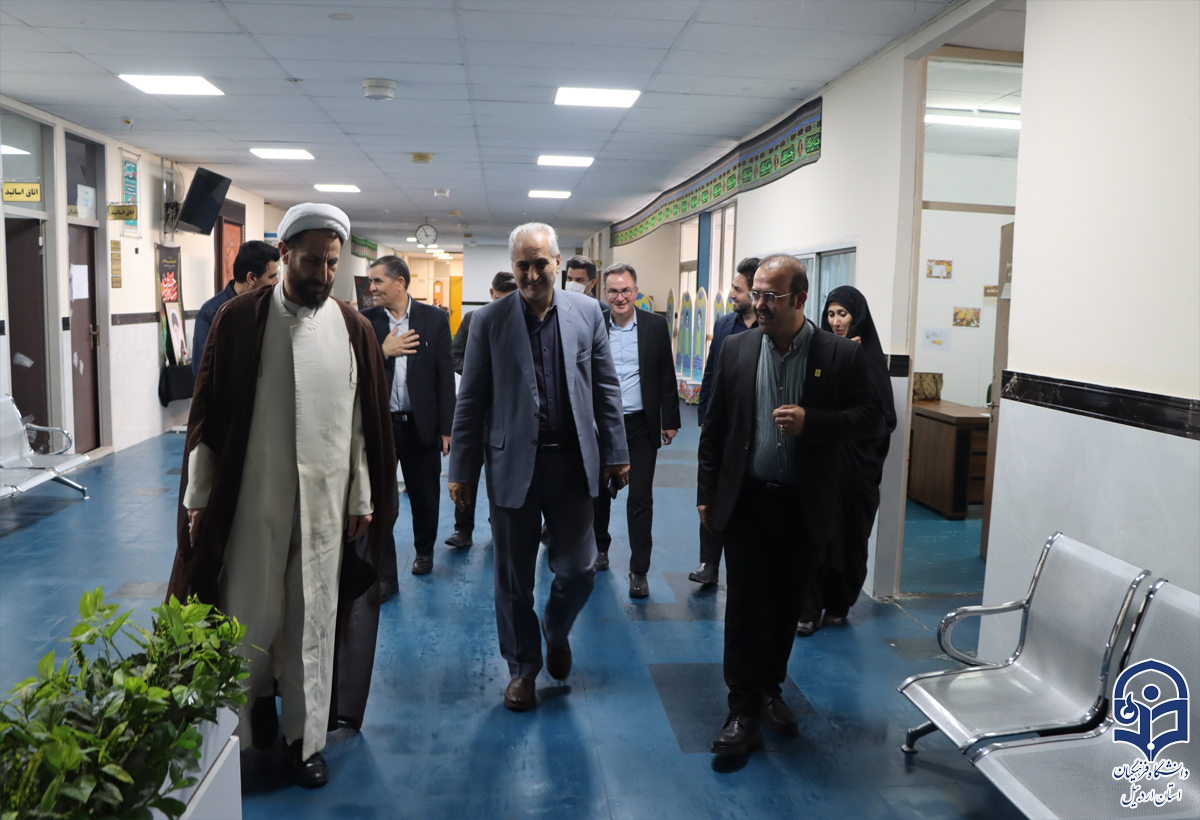 بازدید معاون سیاسی، امنیتی و اجتماعی استانداری اردبیل از دانشگاه فرهنگیان استان