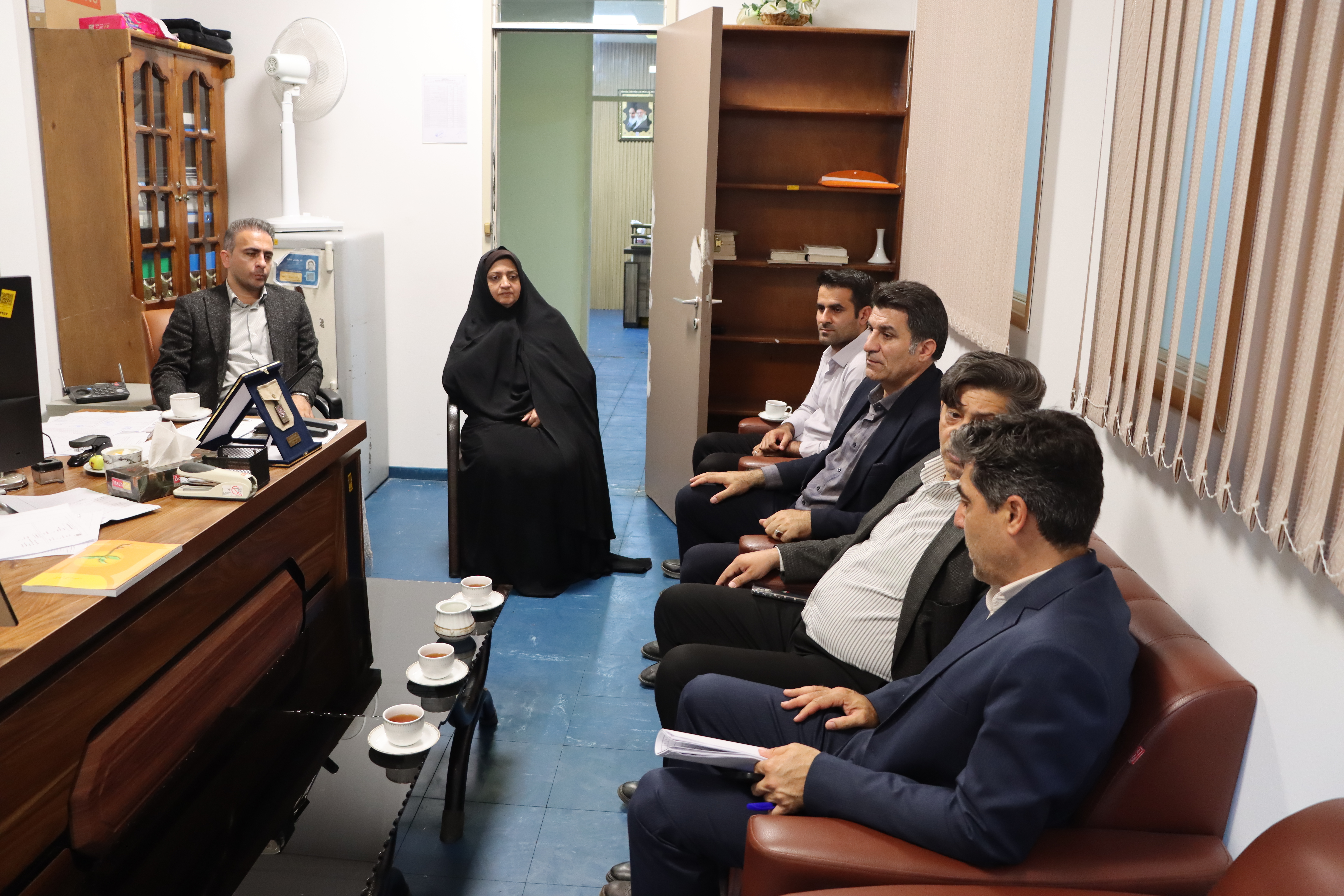 بازدید نماینده دانشگاه فرهنگیان کشور از دانشکده‌های استان اردبیل در راستای اجرای طرح ملی فرصت مهر