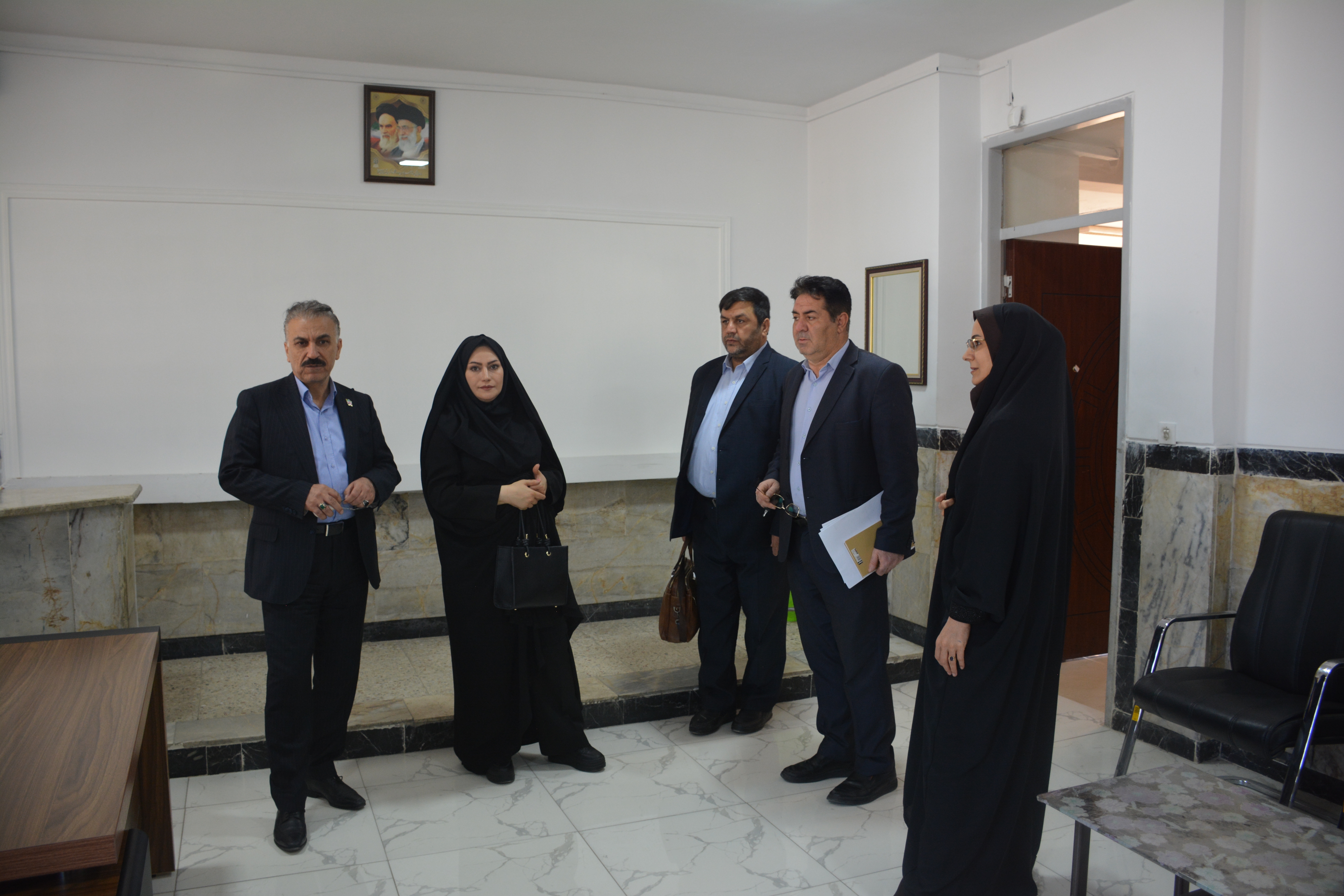 بازدید معاون آموزشی و تحصیلات تکمیلی سازمان مرکزی از دانشگاه فرهنگیان استان آذربایجان غربی