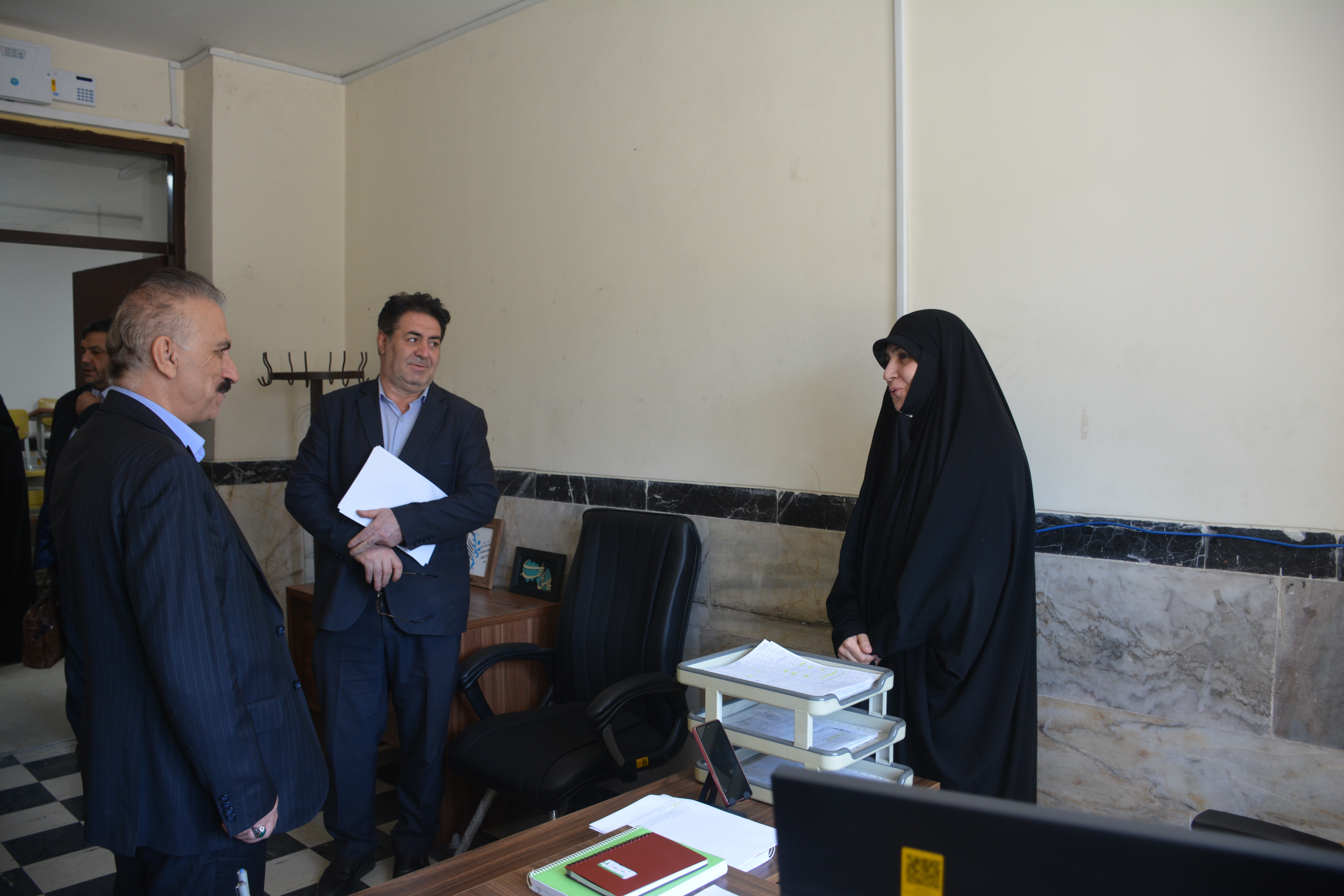 بازدید معاون آموزشی و تحصیلات تکمیلی سازمان مرکزی از دانشگاه فرهنگیان استان آذربایجان غربی