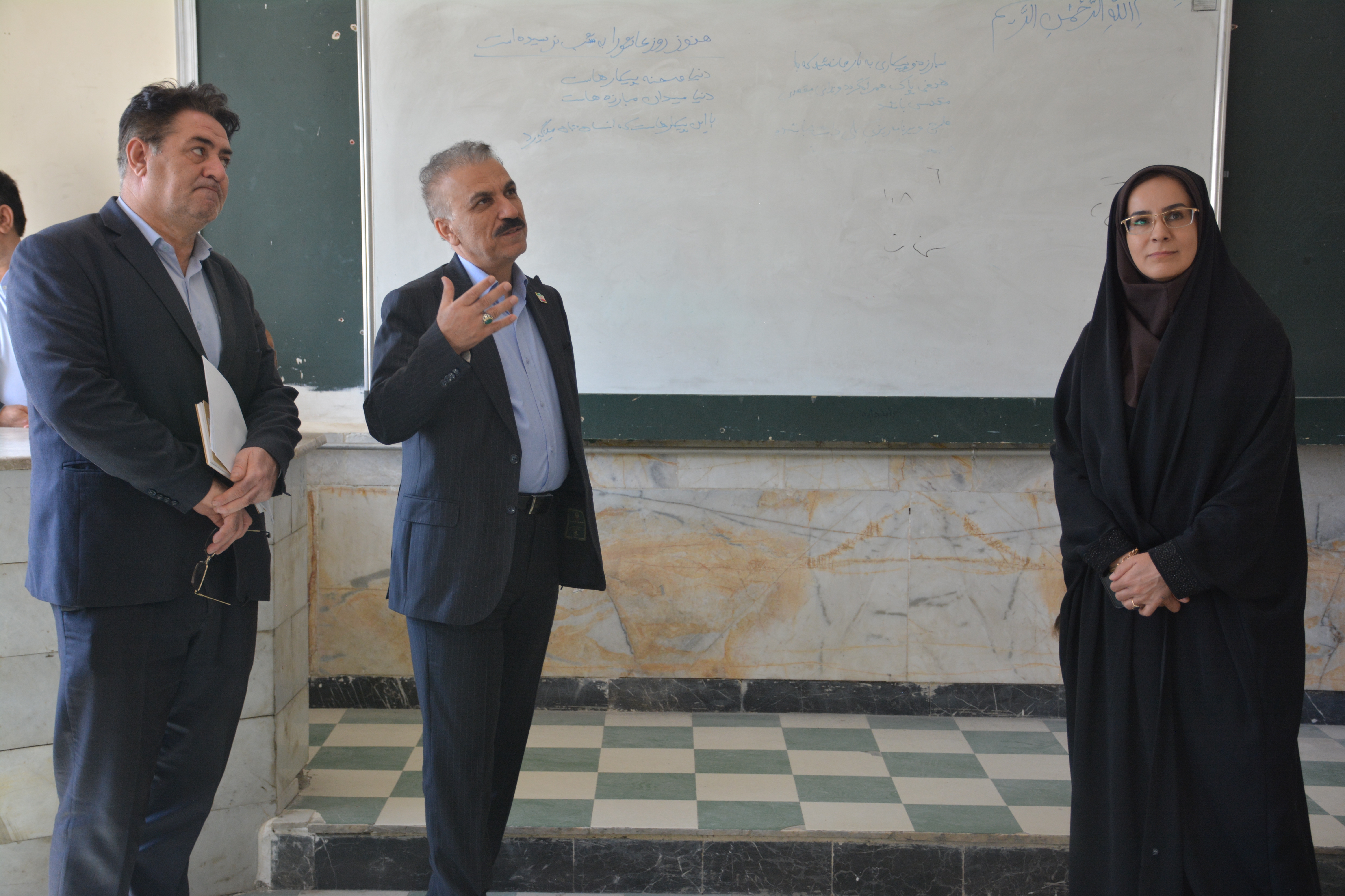 بازدید معاون آموزشی و تحصیلات تکمیلی سازمان مرکزی از دانشگاه فرهنگیان استان آذربایجان غربی