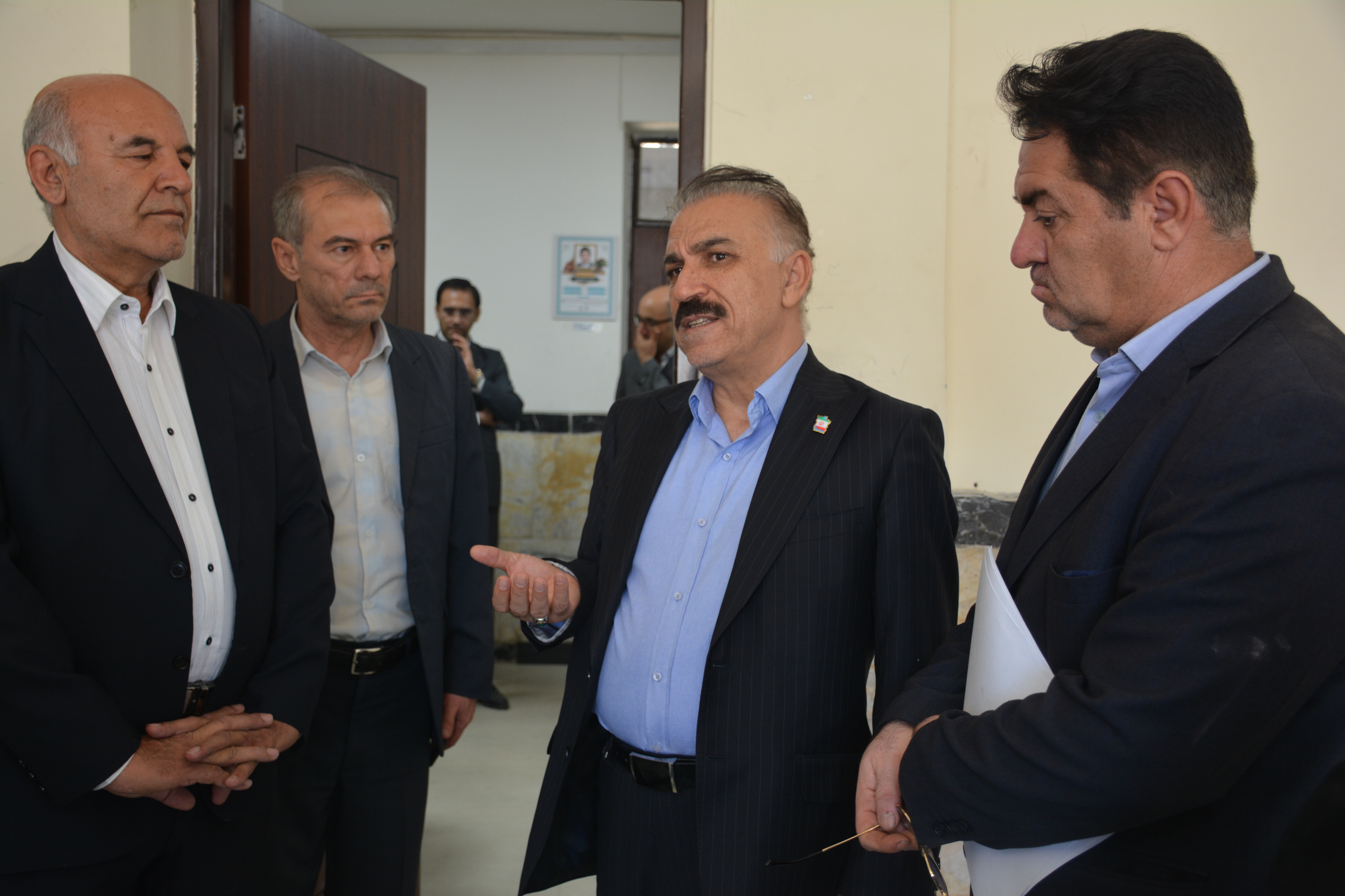 بازدید معاون آموزشی و تحصیلات تکمیلی سازمان مرکزی از دانشگاه فرهنگیان استان آذربایجان غربی