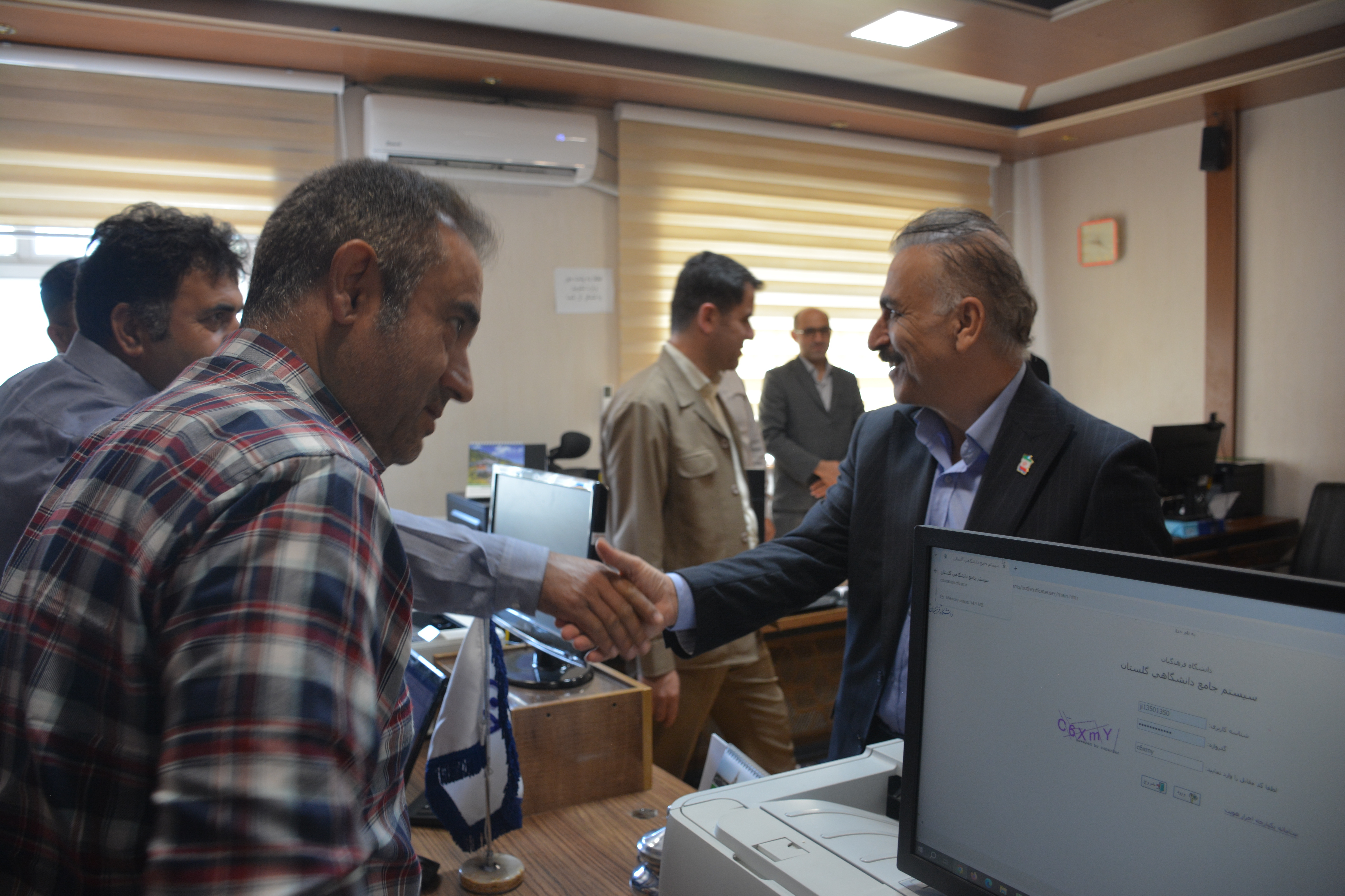 بازدید معاون آموزشی و تحصیلات تکمیلی سازمان مرکزی از دانشگاه فرهنگیان استان آذربایجان غربی