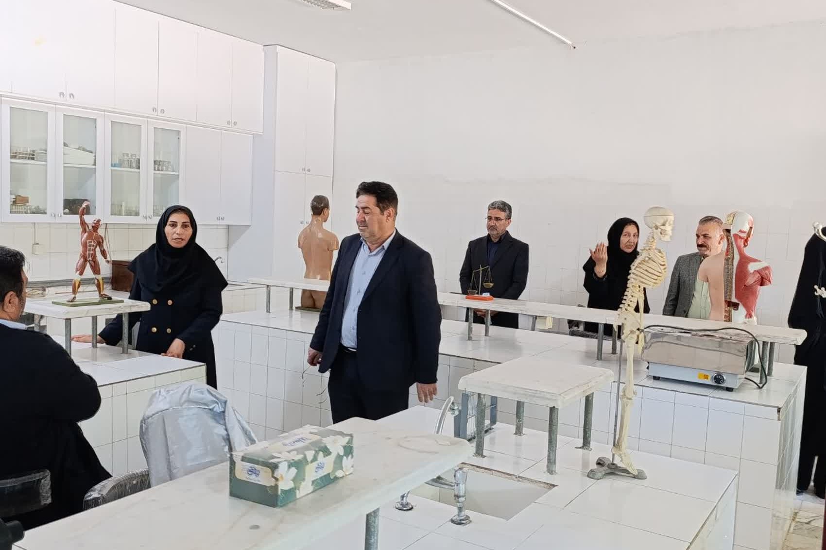 بازدید معاونت آموزشی و تحصیلات تکمیلی سازمان مرکزی از دانشکده علوم تربیتی