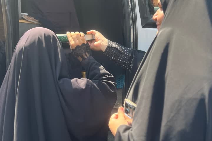 آیین بدرقه و اعزام کاروان خیزش اربعین دانشگاه فرهنگیان آذربایجان غربی