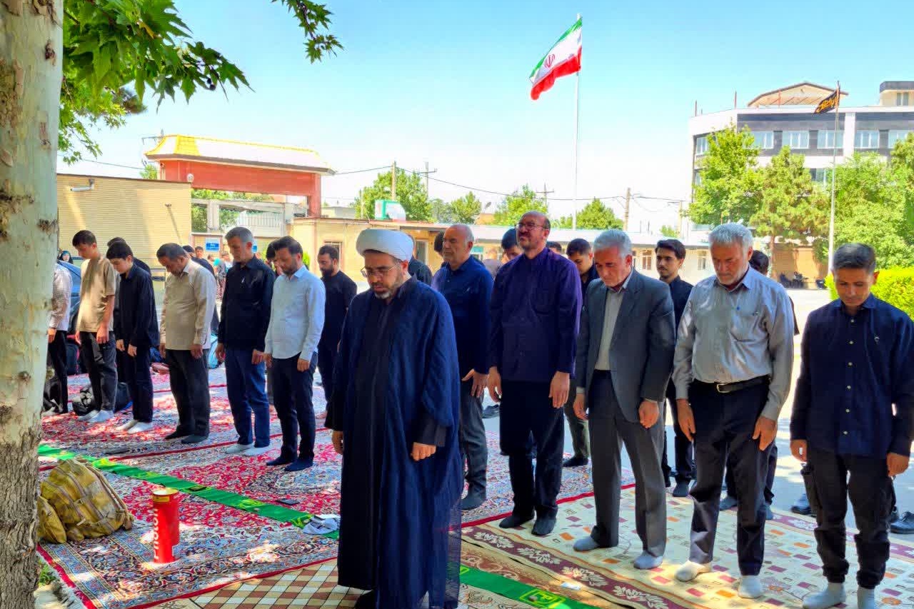آیین بدرقه و اعزام کاروان خیزش اربعین دانشگاه فرهنگیان آذربایجان غربی