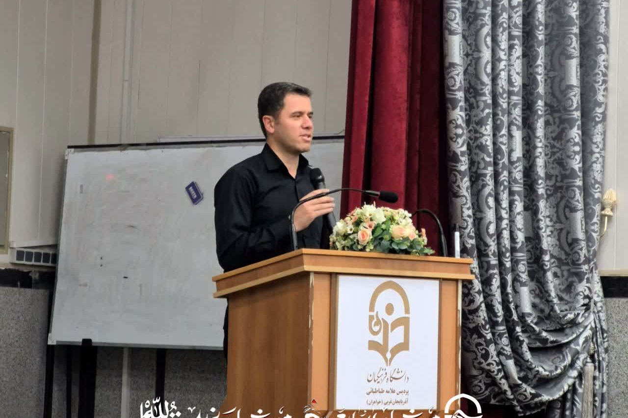 آیین بدرقه و اعزام کاروان خیزش اربعین دانشگاه فرهنگیان آذربایجان غربی