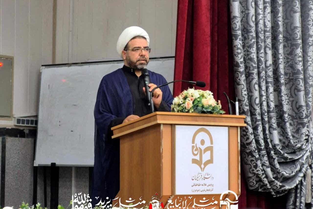 آیین بدرقه و اعزام کاروان خیزش اربعین دانشگاه فرهنگیان آذربایجان غربی