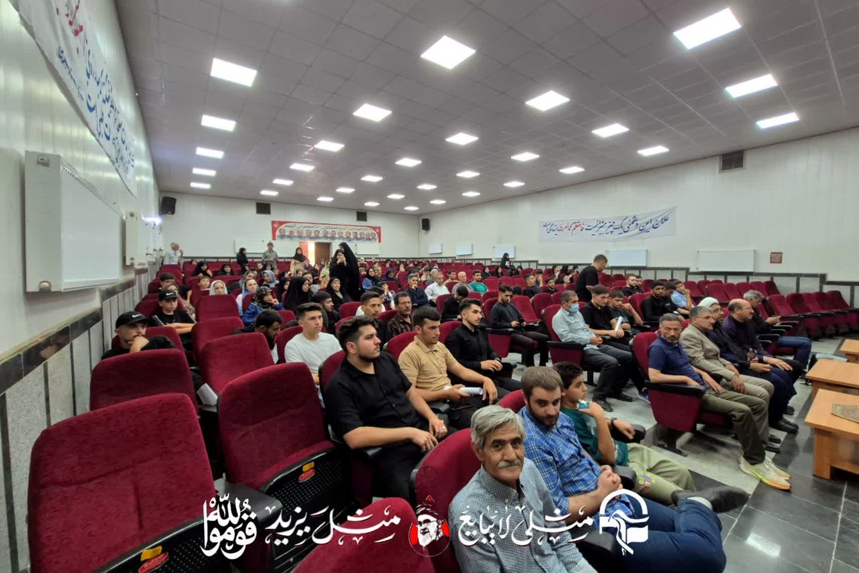 آیین بدرقه و اعزام کاروان خیزش اربعین دانشگاه فرهنگیان آذربایجان غربی
