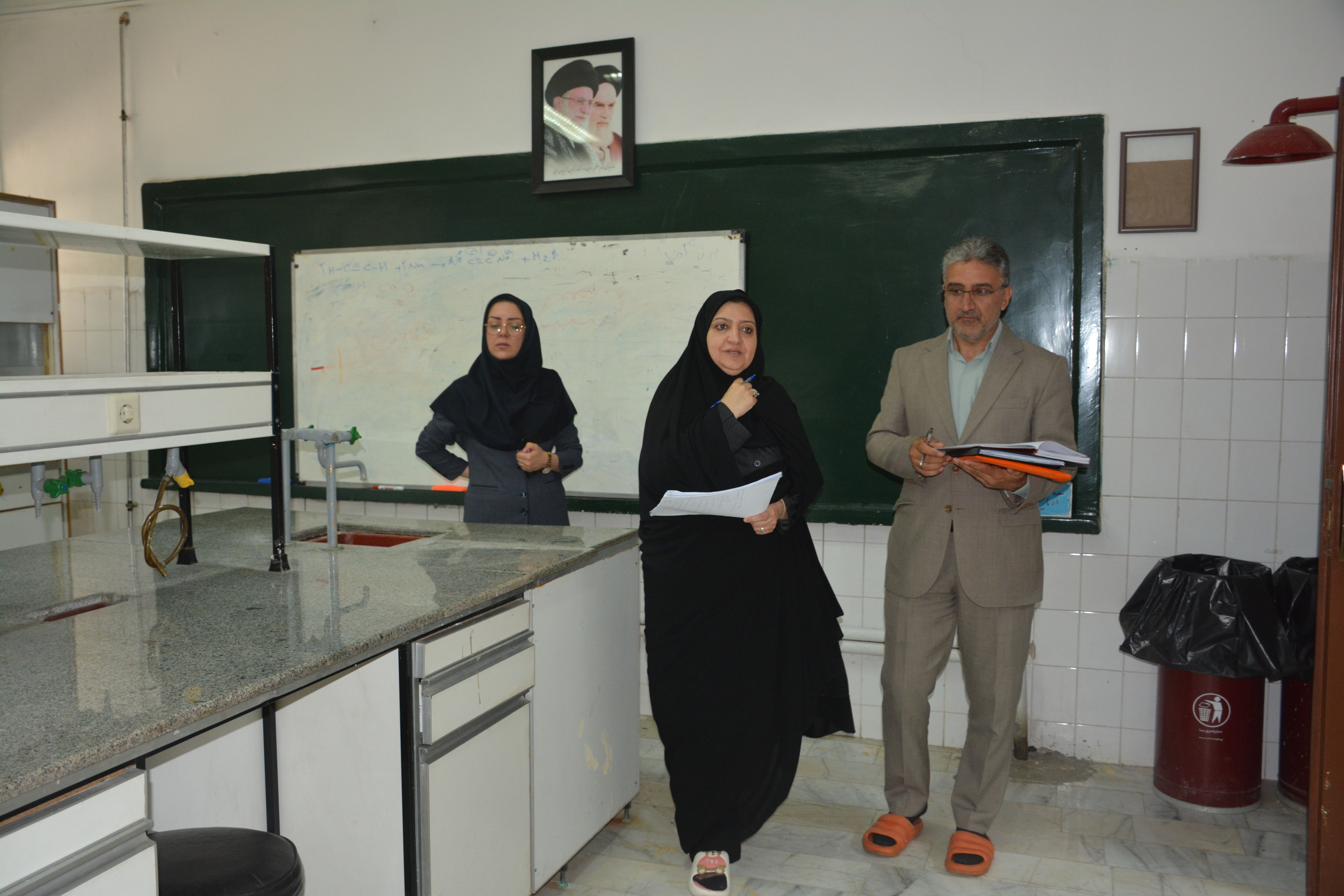بازدید نماینده اعزامی سازمان مرکزی از دانشکده علوم تربیتی