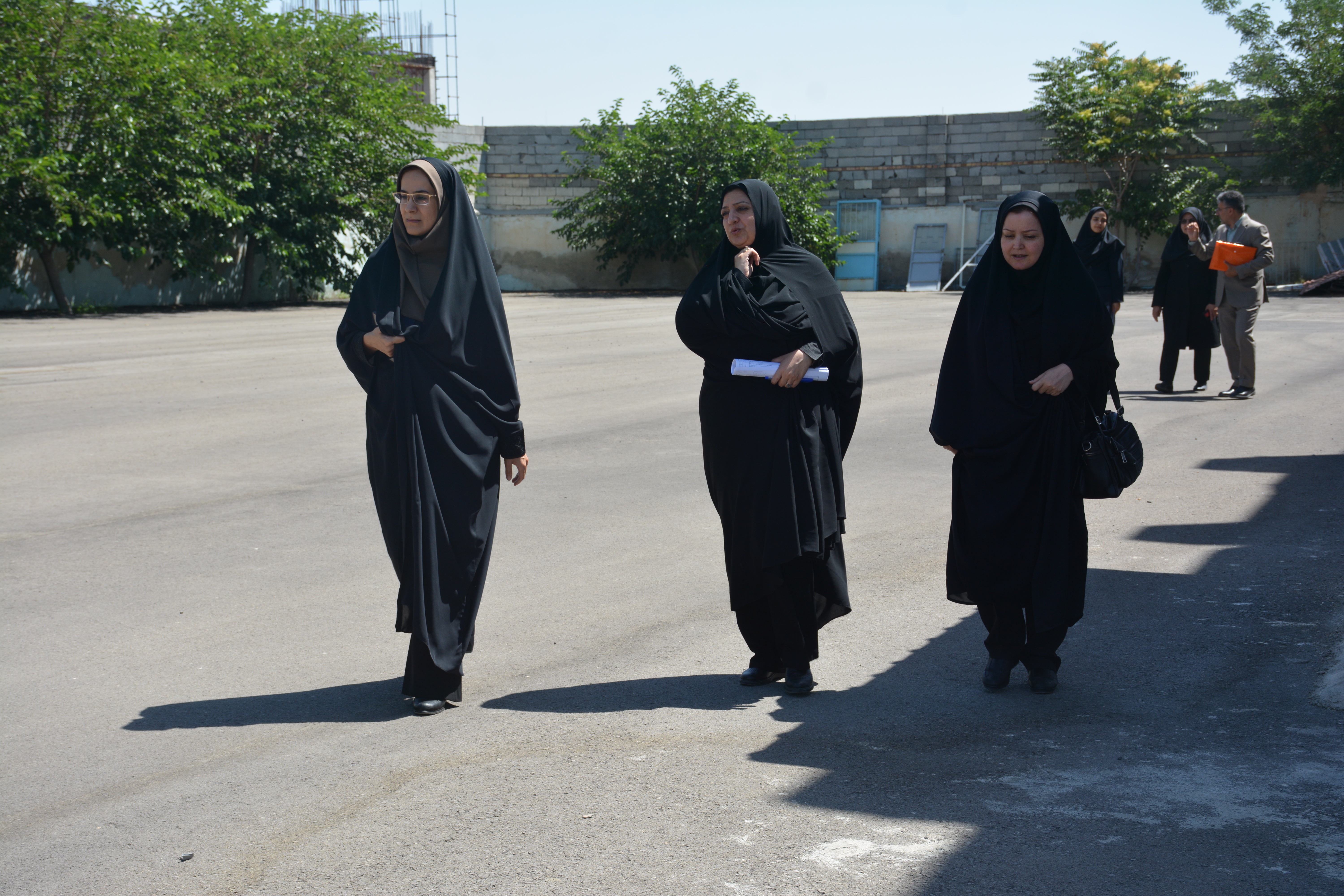 بازدید نماینده اعزامی سازمان مرکزی از دانشکده علوم تربیتی