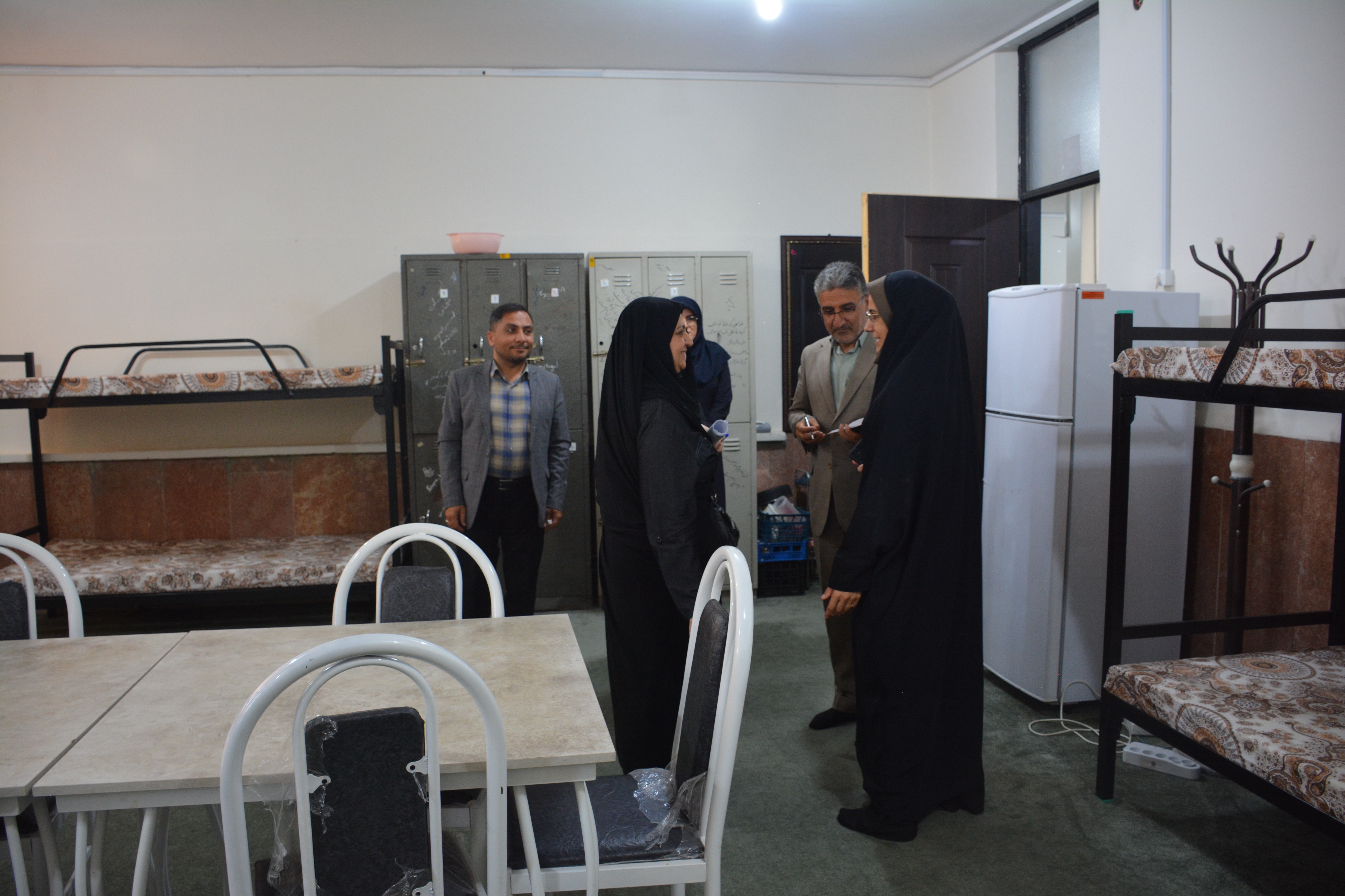بازدید نماینده اعزامی سازمان مرکزی از دانشکده علوم تربیتی