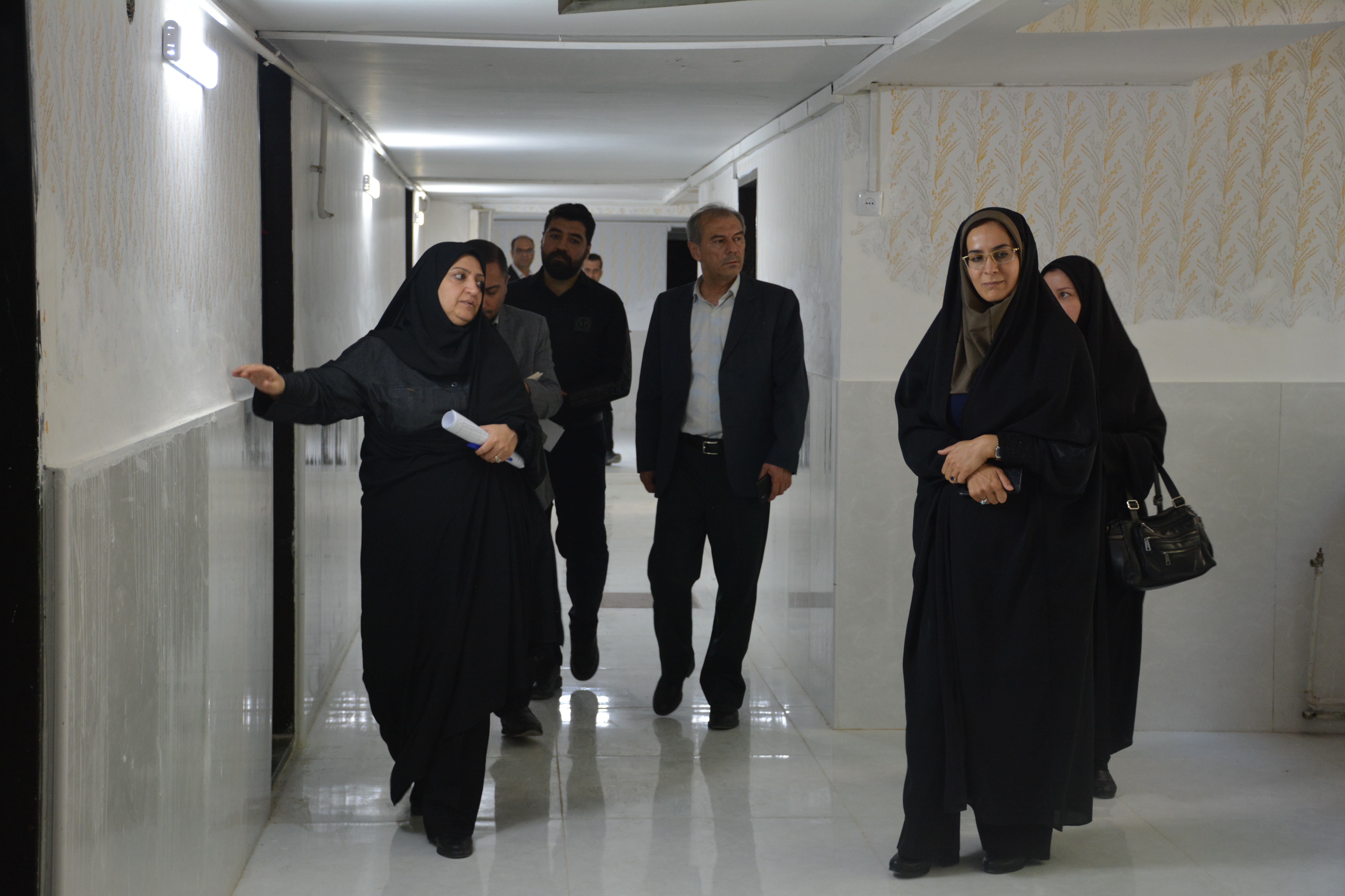 بازدید نماینده اعزامی سازمان مرکزی از دانشکده های علوم انسانی و علوم پایه