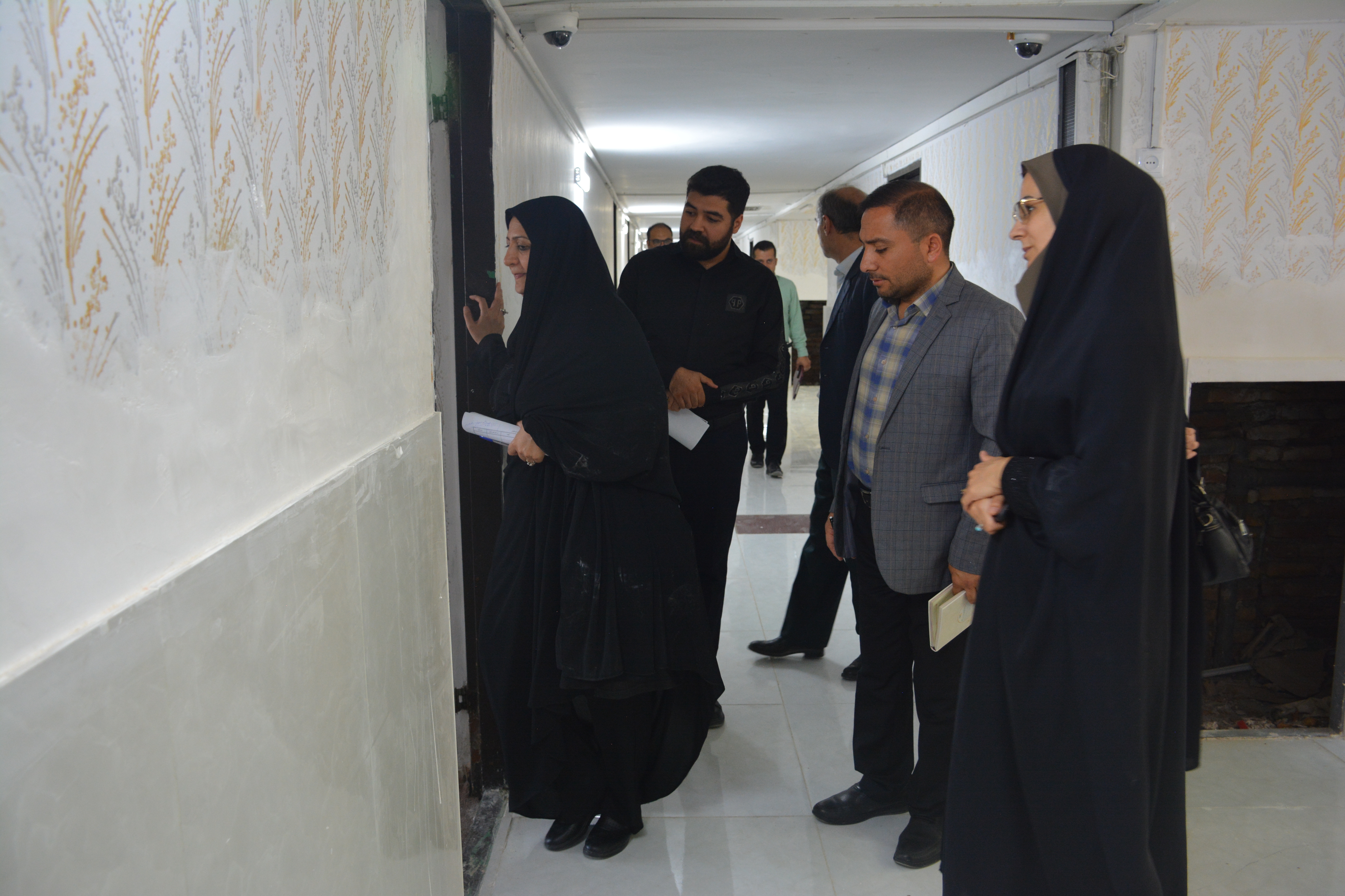 بازدید نماینده اعزامی سازمان مرکزی از دانشکده های علوم انسانی و علوم پایه