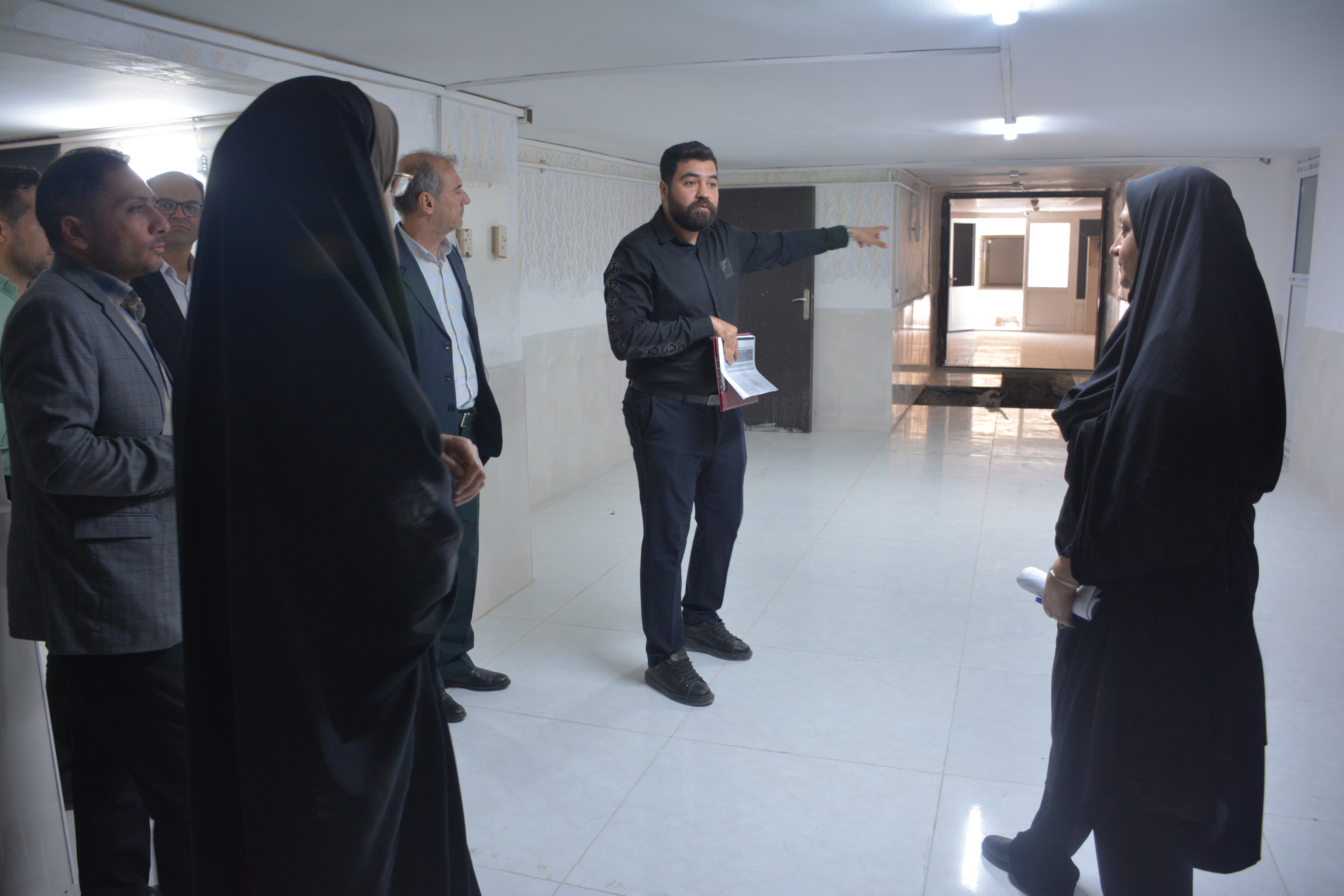 بازدید نماینده اعزامی سازمان مرکزی از دانشکده های علوم انسانی و علوم پایه