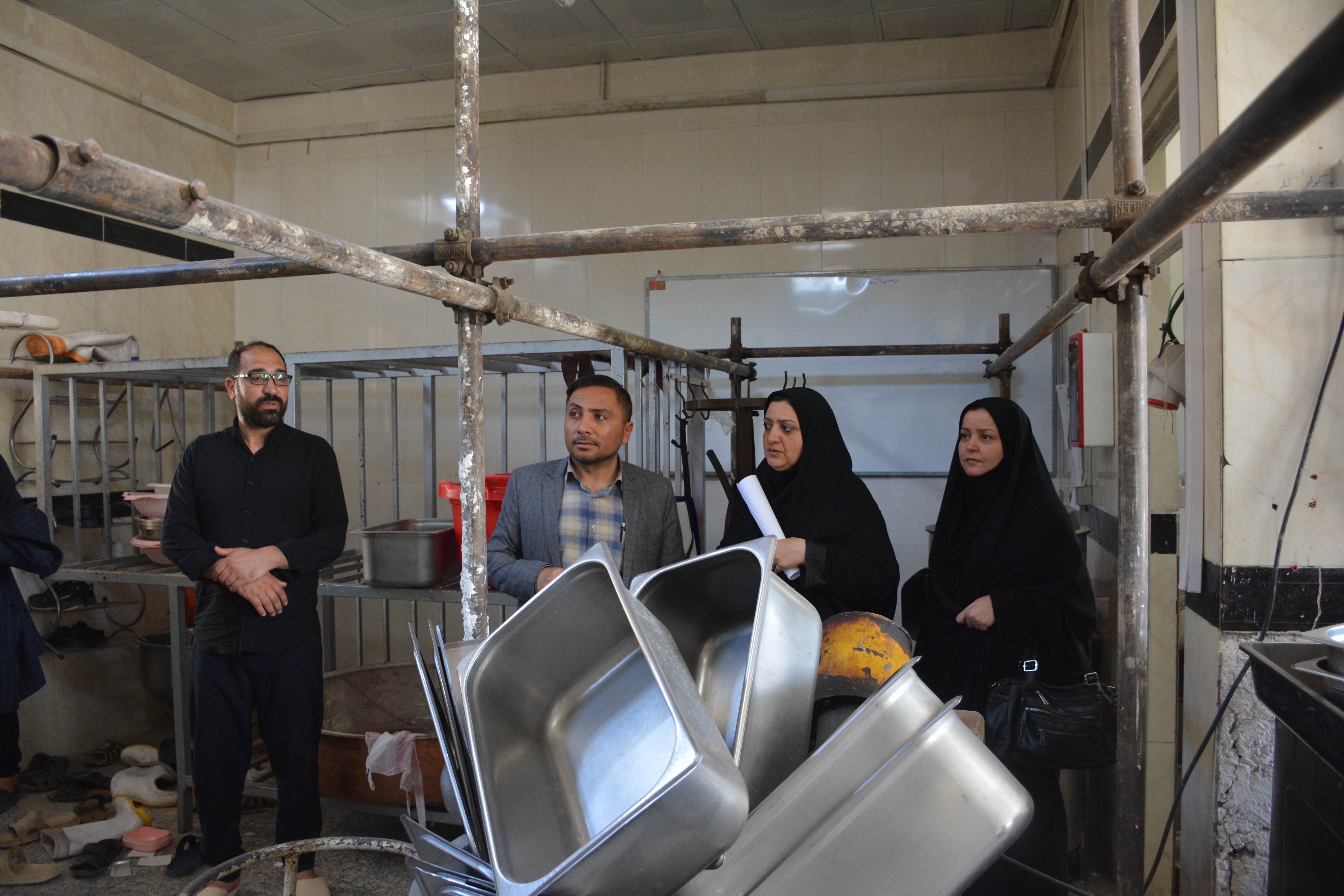 بازدید نماینده اعزامی سازمان مرکزی از دانشکده های علوم انسانی و علوم پایه