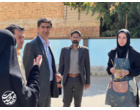 مسئولان دانشگاه فرهنگیان و آموزش‌وپرورش از اردوی جهادی «هجرت» بازدید کردند