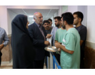 بازدید سرزده سرپرست دانشگاه فرهنگیان آذربایجان‌غربی از روند توزیع غذای دانشجویان