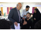 بازدید سرزده سرپرست دانشگاه فرهنگیان آذربایجان‌غربی از روند توزیع غذای دانشجویان