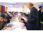 بازدید سرزده سرپرست دانشگاه فرهنگیان آذربایجان‌غربی از روند توزیع غذای دانشجویان