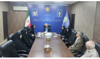 مسئولان دانشگاه فرهنگیان مرکز خوی با فرماندار جدید شهرستان دیدار کردند