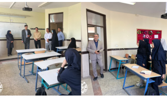 مسئولان دانشگاه فرهنگیان و آموزش‌وپرورش از اردوی جهادی «هجرت» بازدید کردند