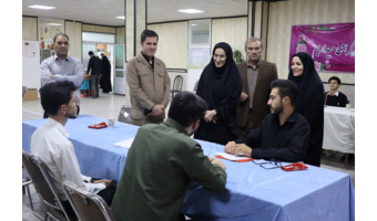 بازدید سرپرست دانشگاه فرهنگیان آذربایجان‌غربی از نخستین روز از روند اجرای ارزیابی شایستگی معلمی ۱۴۰۵