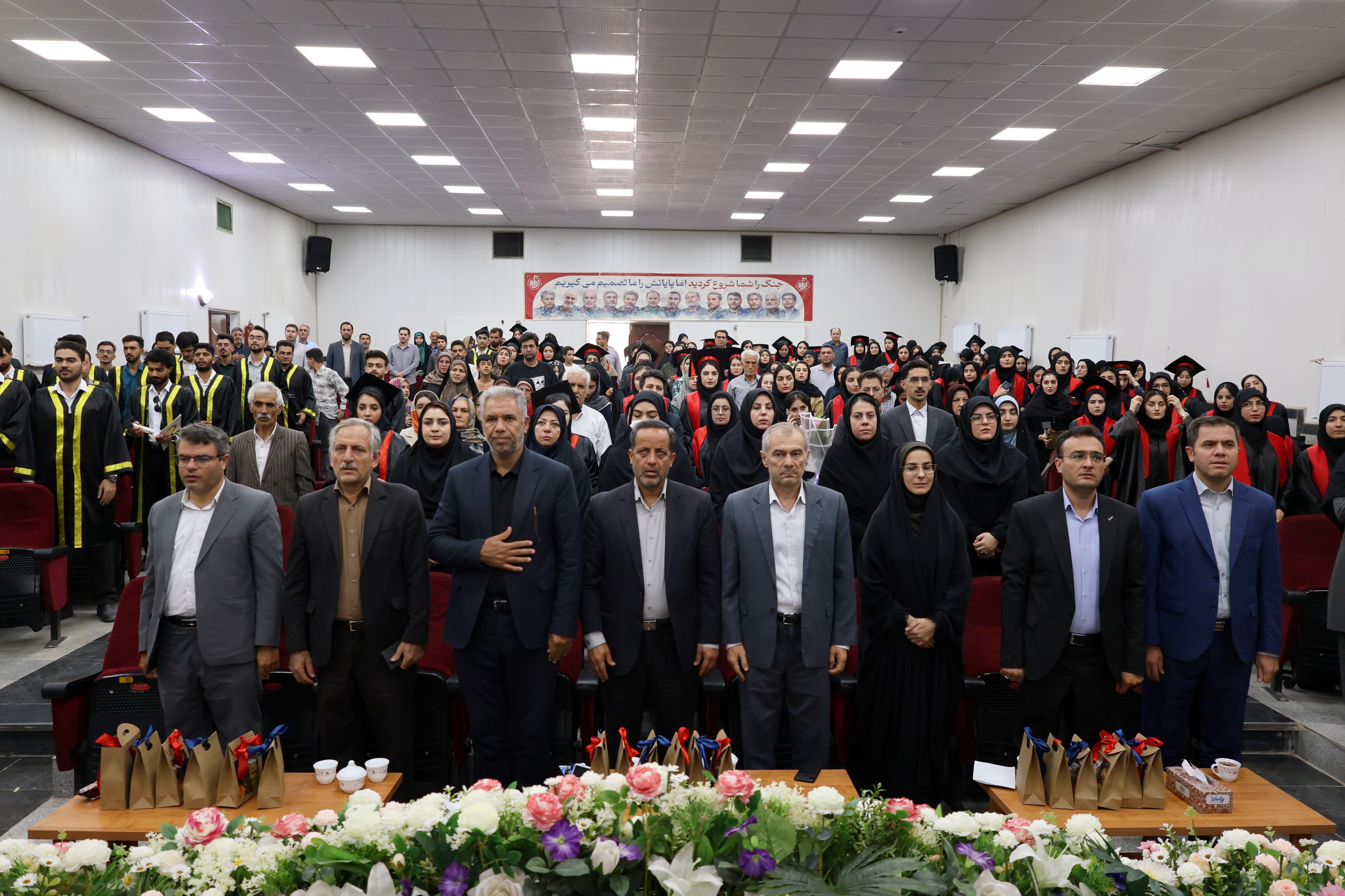 آیین دانش‌آموختگی دانشجومعلمان  ورودی ۱۴۰۱ دانشگاه فرهنگیان استان آذربایجان‌غربی برگزار شد
