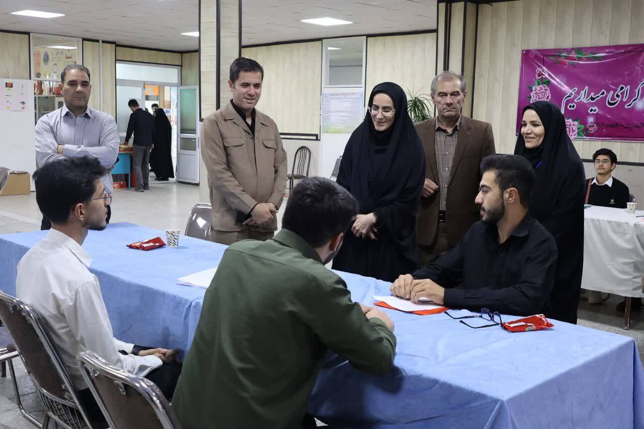 بازدید سرپرست دانشگاه فرهنگیان آذربایجان‌غربی از نخستین روز از روند اجرای ارزیابی شایستگی معلمی ۱۴۰۵