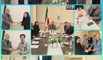 نشست صمیمی  رئیس دانشگاه فرهنگیان استان آذربایجان شرقی با کارکنان دانشکده علوم پایه به مناسبت همزمانی روز کارمند، هفته دولت و میلاد پیامبر اکرم (ص)
