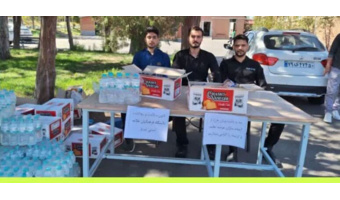 برپایی ایستگاه خدمات مشاوره‌ای و بهداشتی به مناسبت استقبال از دانشجومعلمان در دانشگاه فرهنگیان آذربایجان شرقی