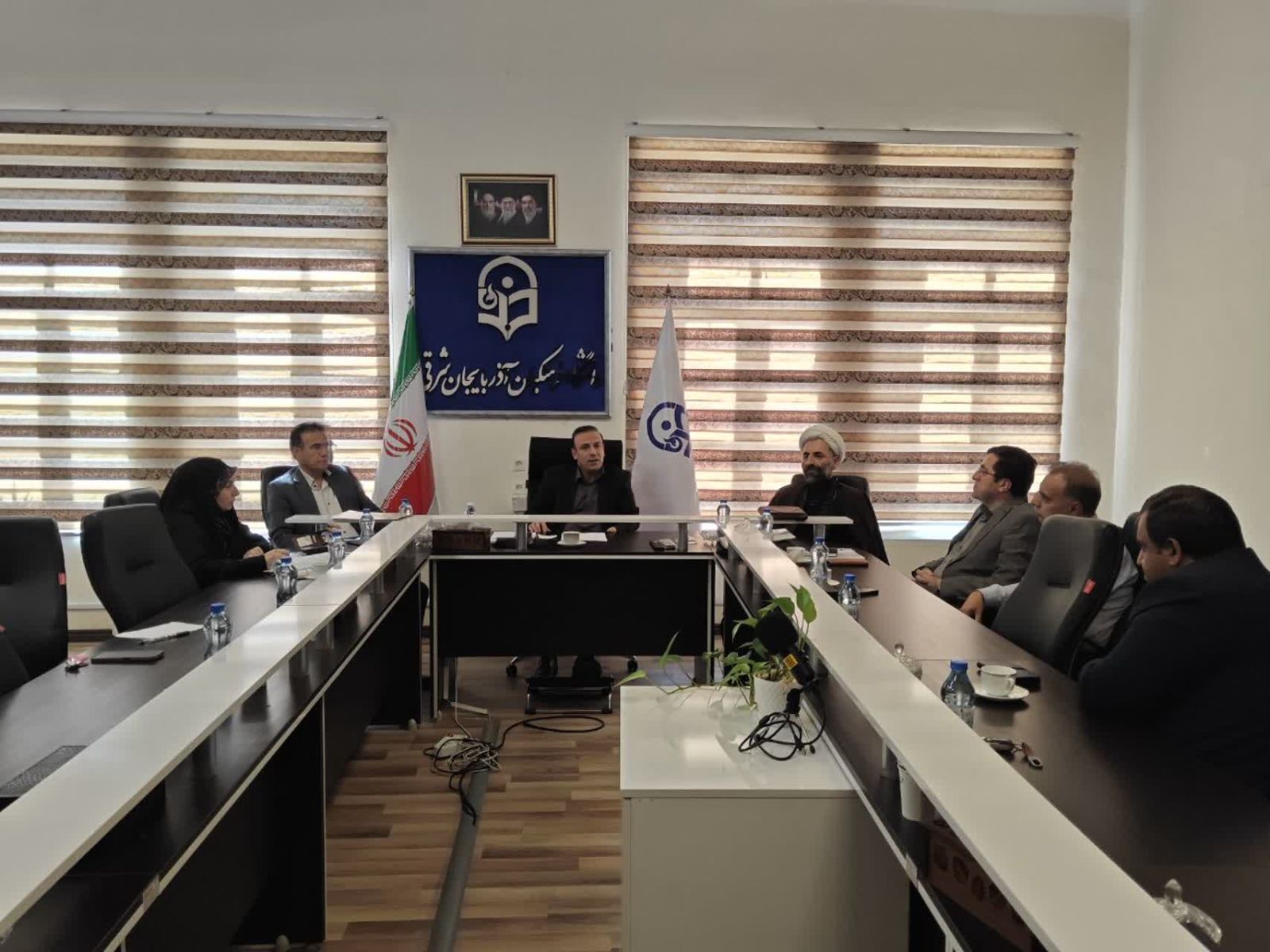 برگزاری جلسه هیئت رئیسه دانشگاه فرهنگیان استان استان آذربایجان شرقی