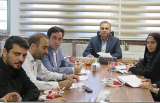 جلسه معاونت آموزشی و پژوهشی دانشگاه فرهنگیان استان آذربایجان شرقی