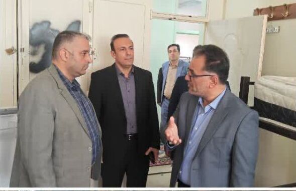 بازدید معاون امور آموزش سازمان برنامه‌ و بودجه کشور و مدیرکل نوسازی مدارس آذربایجان شرقی از دانشگاه فرهنگیان استان