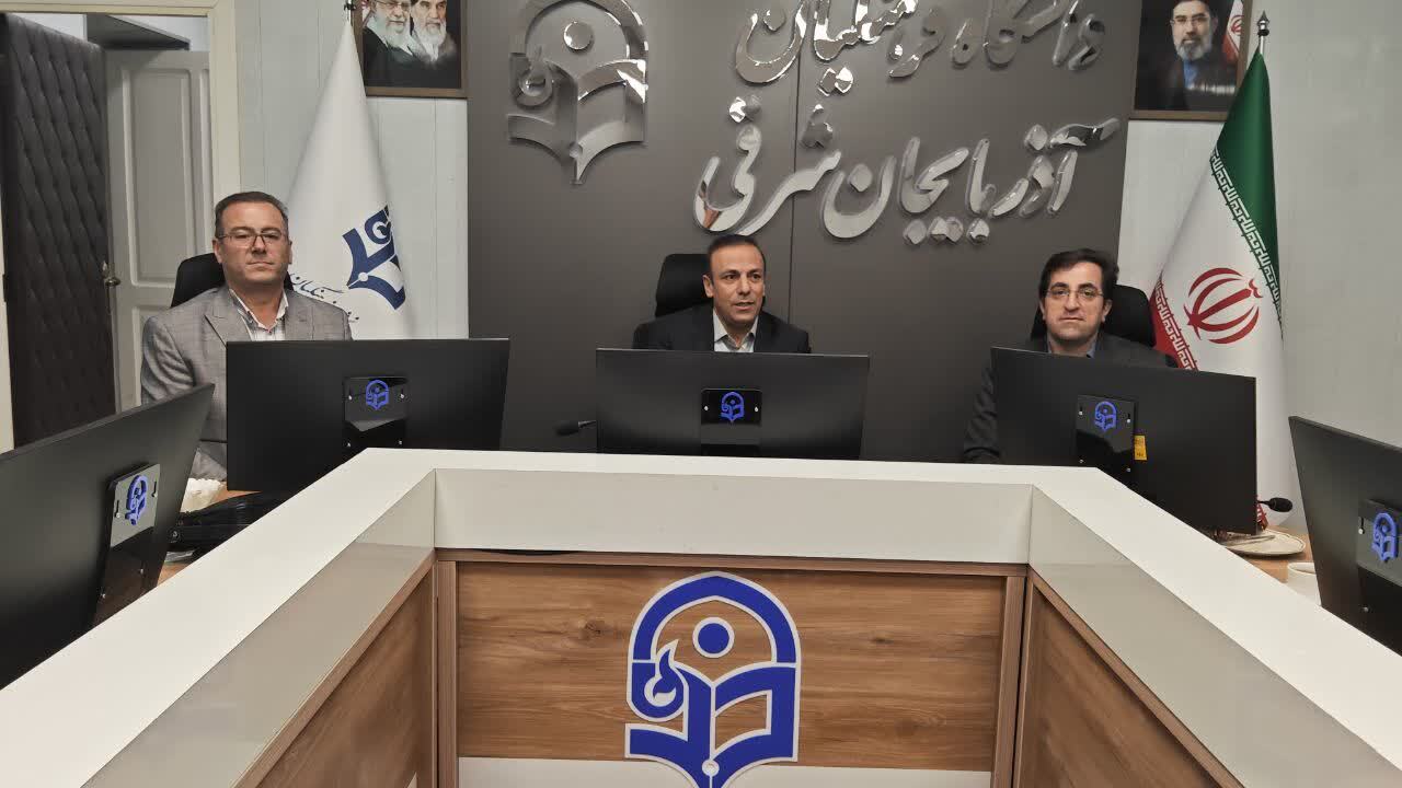برگزاری جلسه شورای آموزشی دانشگاه فرهنگیان استان آذربایجان شرقی